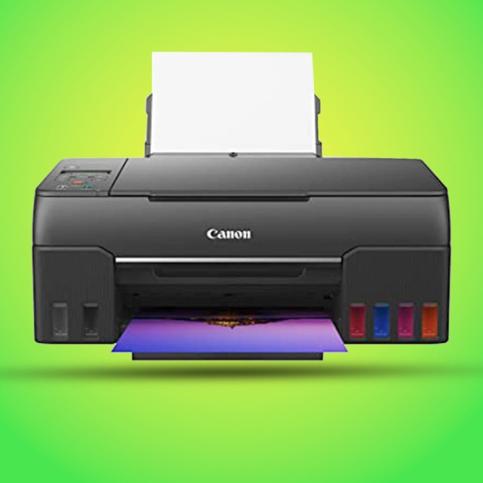 Canon PIXMA G670 6 Colour, Print,Scan,Copy, High Volume Printing photo... - BR Computer