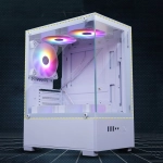 ZEBRONICS CABINET WO SMPS ICEBERG BLK/WH - BR Computer