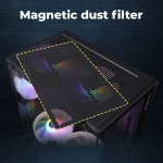 ZEBRONICS CABINET WO SMPS ICEBERG BLK/WH - BR Computer