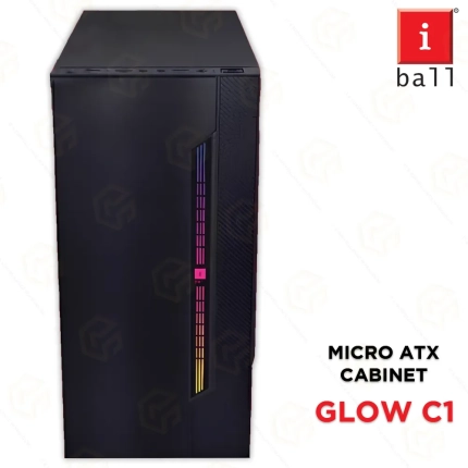 CABINET I BALL & POWER SUPPLY GLOW C1 - BR Computer