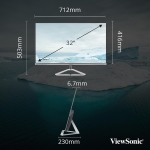 MONITOR VIEWSONIC 32" LED (VX3276-MHD-3) - BR Computer