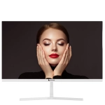 COCONUT 24" LED MONITOR ( BORDERLESS) WHITE - BR Computer