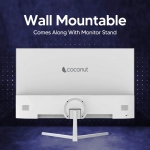 COCONUT 24" LED MONITOR ( BORDERLESS) WHITE - BR Computer