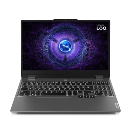 LAPTOP LENOVO 83GS008SIN CI5-12450HX/12GB/512GBSSD/4GB-RTX2050/WIN11NO OFF/15.6"/BACKLIT/LUNA GREY/LOQ - BR COMPUTER