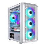 CABINET ANT ESPORTS 205 AIR W/O SMPS WHITE - BR Computer