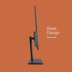 MONITOR FINGERS SATIN -2722 27"+ ADJUSTABLE STAND - BR Computer