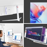 MONITOR I VOOMI FRAMELESS - FLAT- WHITE IV-2222 - BR Computer