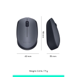 MOUSE OPTICAL LOGITECH WIRELESS M-170 - Image 3
