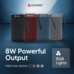 SPEAKER COCONUT BLUETOOTH ELVIS BLUE - Image 2