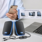 SPEAKER INTEX 2.0 DESKTOP BLUE IT 120 - Image 6