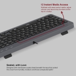 DESKSET FINGERS WIRED IMPERIAL COMBO D2 MINI KEYBOARD AND MOUSE - Image 9