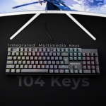 KEYBOARD ZEBRONICS K4001M MECHANICAL USB-NITRO+ BLACK - Image 3