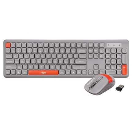 KEYBOARD AND MOUSE FINGERS COMBO WL EXQUISITE (GREY+OR)