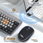 KEYBOARD MOUSE COMBO WIRELESS 61 MC KEYS KB0032 - Image 8