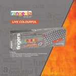 KEYBOARD AND MOUSE FINGERS COMBO WL EXQUISITE (GREY+OR) - Image 7