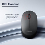 MOUSE ASUS WIRELESS SILENT MOUSE MW103 - Image 4