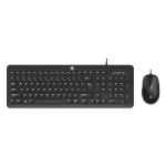 HP KM160 Wired Mouse and Keyboard Wired USB Standard Multi-device Combo - Image 2