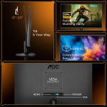 MONITOR AOC MMDMAOC228 22" FHD VA 100HZ,1MS 22B30HM2 - Image 3