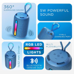 SPEAKER INTEX BLUETOOTH BEAST 5X BLUE - Image 6