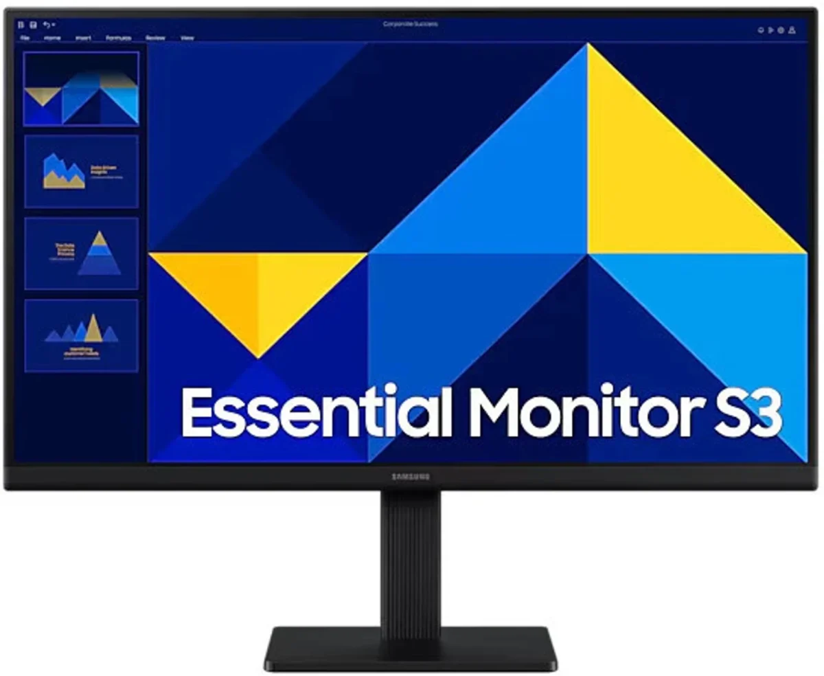 MONITOR SAMSUNG LS24D304GAWXXL 24" BAZELESS IPS